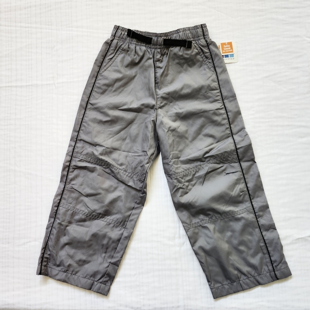 NWT Healthtex Gray Warm Insulated Kid's Pants 4T